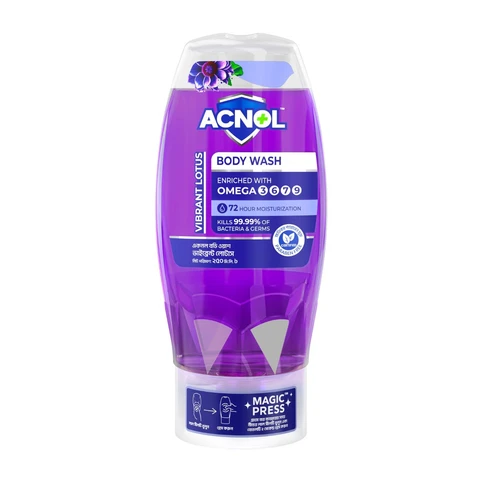 250ml Acnol Vibrant Lotus BodyWash -180tk