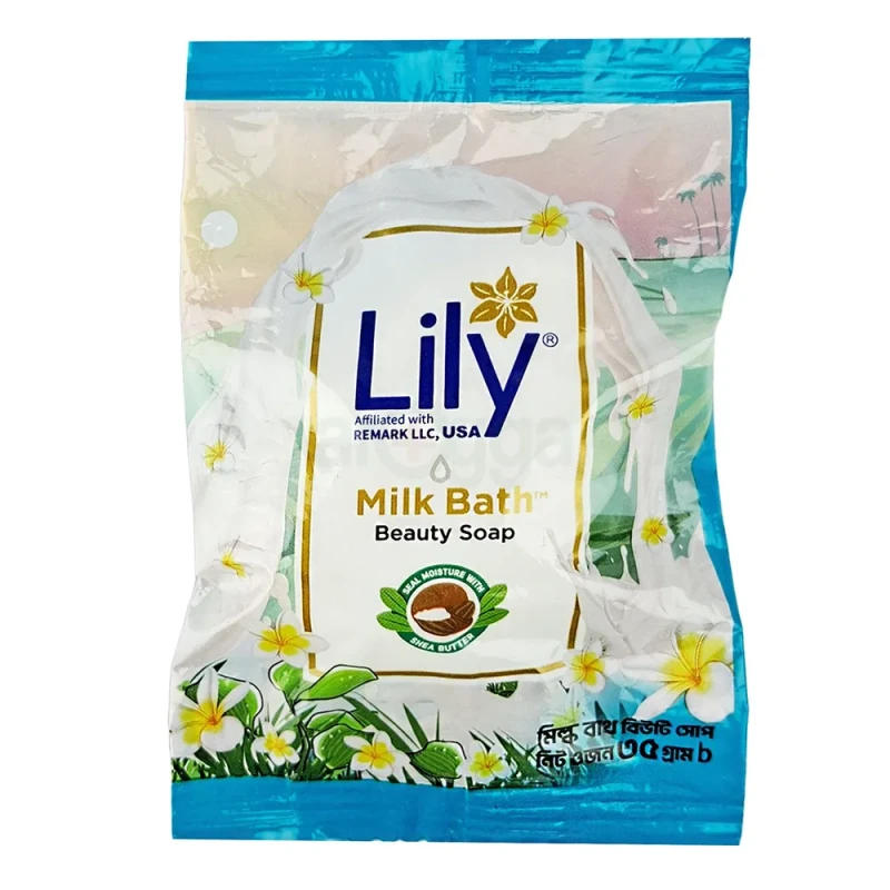 35gm Lily Milk Bath Beauty Soap