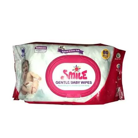 Smile Baby Wipes 80's